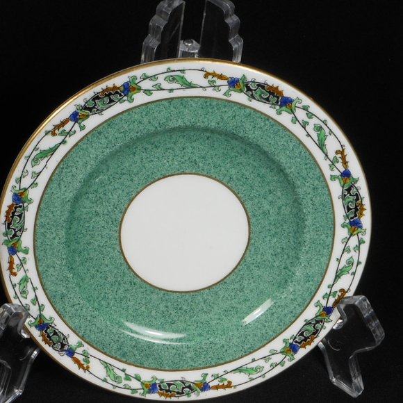 rare find, set of 4 Saucers. Royal Worcester U.K., C1303 - Picture 4 of 6